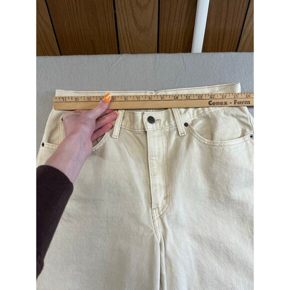 Levi’s women’s size 31 80’s Mom Jean Tan - Picture 5 of 10